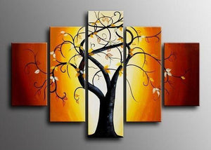 Abstract Canvas Painting, Extra Large Wall Art Paintings for Living Ro –